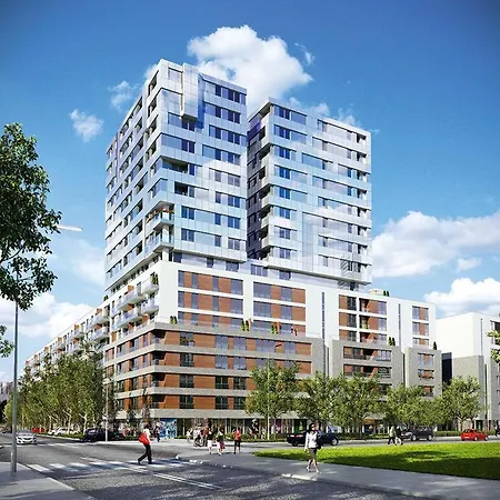 Platinum Towers Apartments Varšava Exteriér fotografie